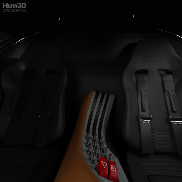 Citroen Gt With Hq Interior 08 3d Model Vehicles On Hum3d