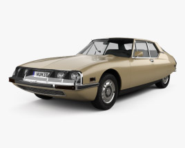 Citroen SM 1970 3D model