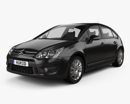 Citroen C4 hatchback 2010 3D model
