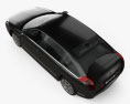 Citroen C6 2012 3d model top view