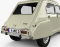 Citroen Dyane 1967 3D-Modell