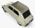 Citroen Dyane 1967 3Dモデル top view