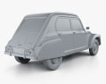 Citroen Dyane 1967 3D模型