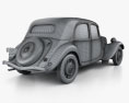 Citroen Traction Avant 1934 3D模型