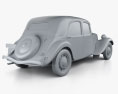 Citroen Traction Avant 1934 3D模型
