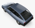 Citroen GSA 1979 3D模型 顶视图