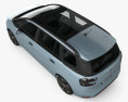 Citroen C4 Grand Picasso 2016 3d model top view