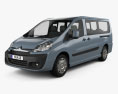 Citroen Dispatch Combi L2H1 2016 3d model