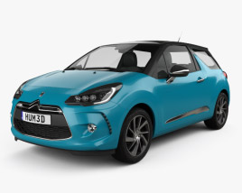 Citroen DS3 coupe 2016 3D model