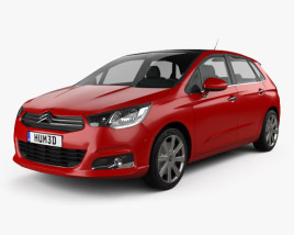 Citroen C4 2018 3D model