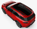 Citroen Aircross Concept 2015 3d model top view