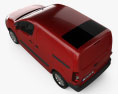 Citroen Berlingo 厢式货车 L1 2015 3D模型 顶视图
