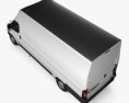 Citroen Jumper Panel Van L4H3 2018 3D 모델  top view