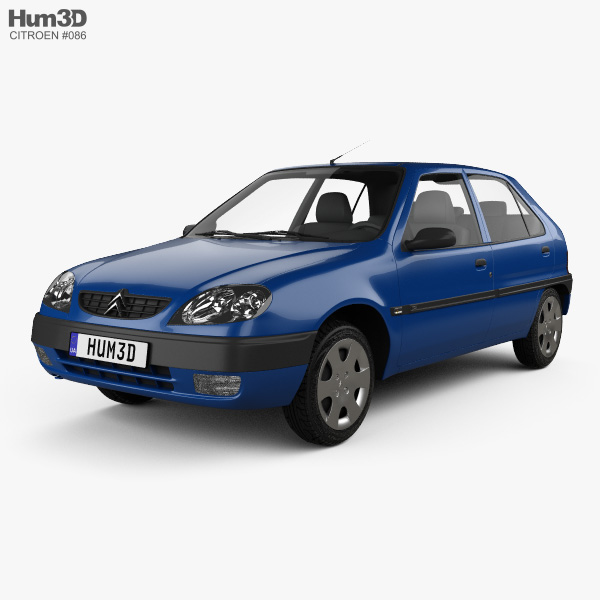 Citroen Saxo 2003 3D model