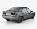 Citroen Xantia 掀背车 1994 3D模型