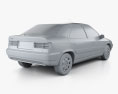 Citroen Xantia 掀背车 1994 3D模型