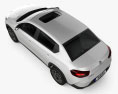 Citroen C3 L sedan 2022 3d model top view