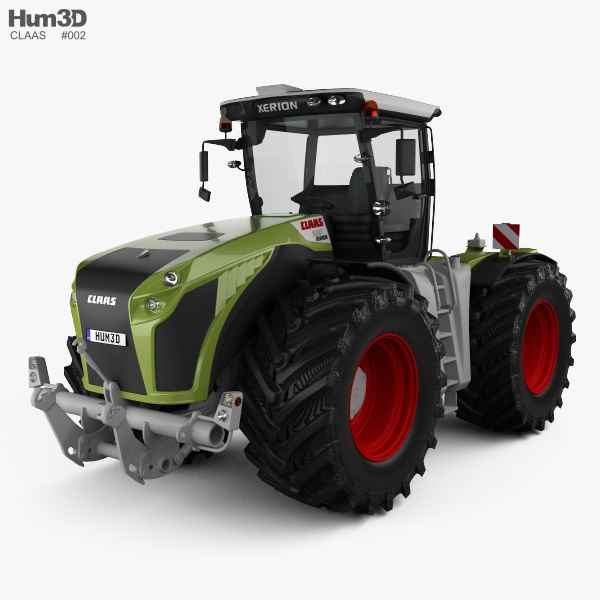 Claas Xerion 5000 Trac VC 2014 3Dモデル