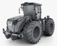 Claas Xerion 5000 Trac VC 2014 Modelo 3d wire render