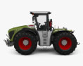 Claas Xerion 5000 Trac VC 2014 3d model side view