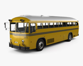 Crown Supercoach Autobus 1977 Modello 3D