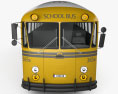 Crown Supercoach 公共汽车 1977 3D模型 正面图