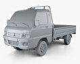 Croyance Elecro 1 Truck 2020 3d model clay render