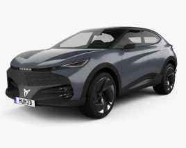 Cupra Tavascan 2022 3D model