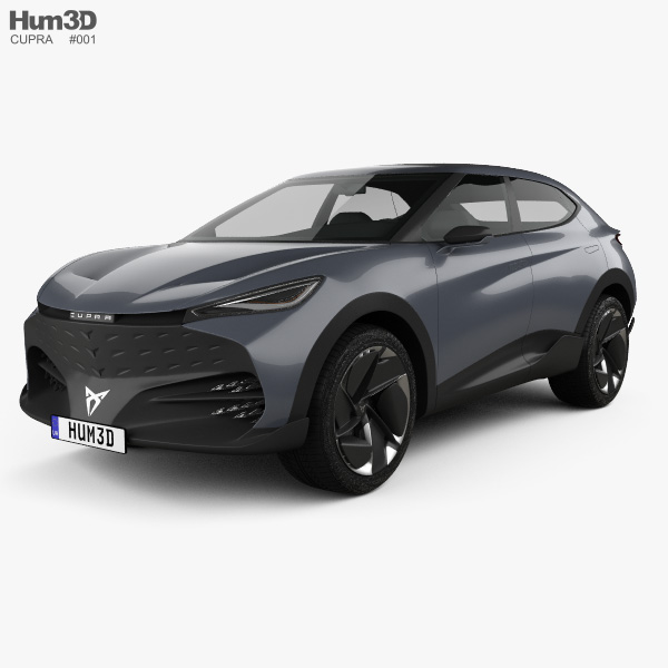 Cupra Tavascan 2022 3D model