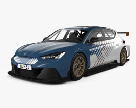 Cupra Leon e-Racer 2022 Modèle 3D