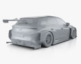 Cupra Leon e-Racer 2022 3d model