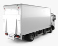 DAF LF Delivery Truck 2014 3d model back view