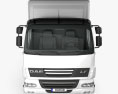DAF LF Delivery Truck 2014 3d model front view