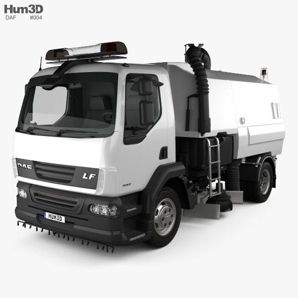 DAF LF Road Cleaner 2014 3D model