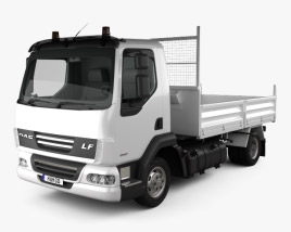 DAF LF Dropside Tipper 2014 3D model