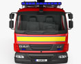 DAF LF Fire Truck 2014 3d model front view