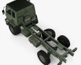 DAF Leyland T244 Chassis Truck 2022 3d model top view