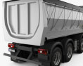 DAF CF Tipper Truck 2016 3d model