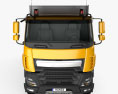 DAF CF 덤프 트럭 2016 3D 모델  front view