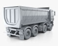 DAF CF 덤프 트럭 2016 3D 모델 