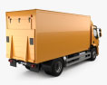 DAF LF Box Truck 2016 3d model back view