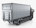 DAF LF Box Truck 2016 3d model