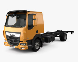 DAF LF Chassis Truck 2016 3D model