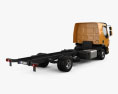 DAF LF Chassis Truck 2016 3d model back view
