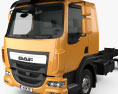 DAF LF シャシートラック 2013 3Dモデル