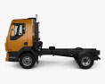 DAF LF 250 Chassis Truck 2016 3d model side view