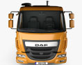 DAF LF 250 Chassis Truck 2016 3d model front view