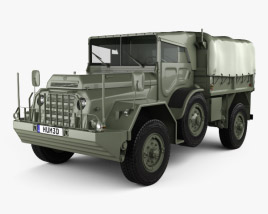 DAF YA-126 Weapon Carrier 1952 3D 모델 