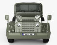 DAF YA-126 Weapon Carrier 1952 3D модель front view