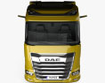 DAF XG FT Tractor Truck 2-axle 2021 3d model front view